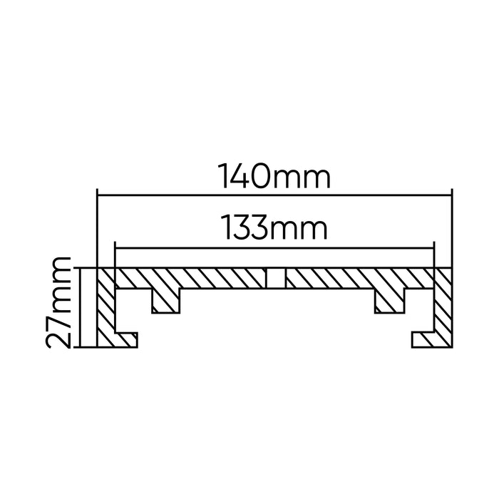 TACO DE GOMA PARA ELEVADOR OMCN 140MM