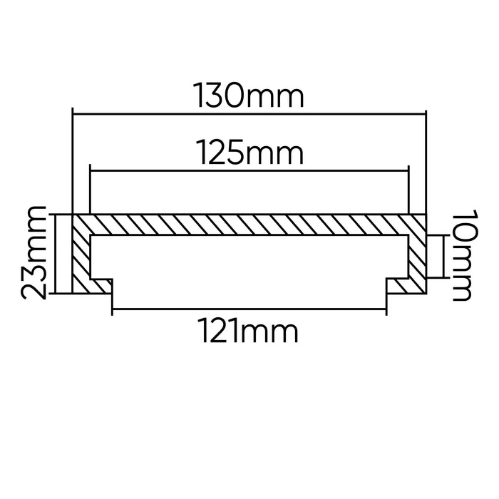 TACO DE GOMA PARA ELEVADOR RAVAGLIOLI/SIRIO/SPACE 130MM