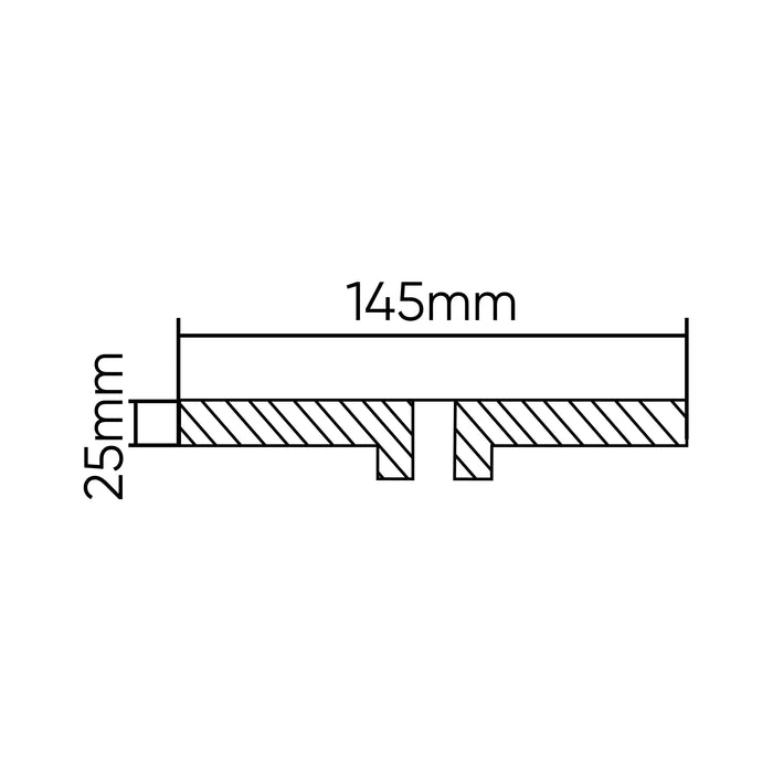 TACO DE GOMA PARA ELEVADOR OMCN 145MM