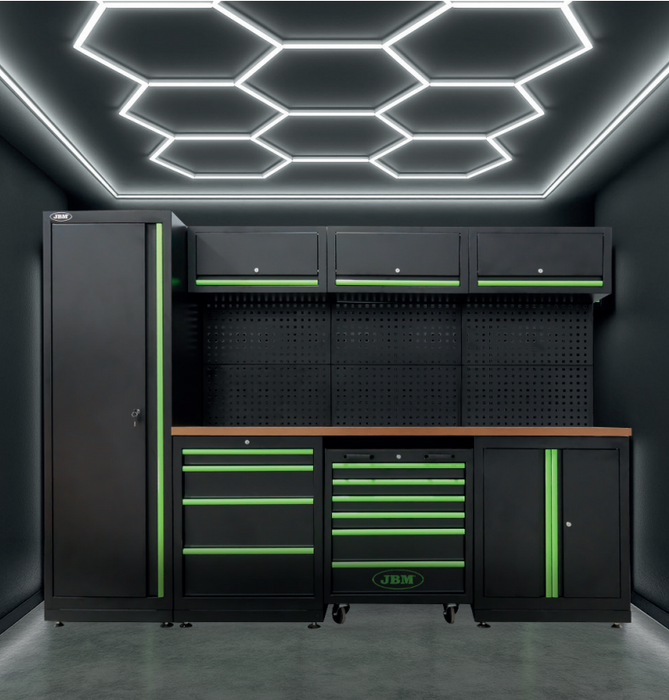 SET DE LUCES LED HEXAGONALES PARA TECHO