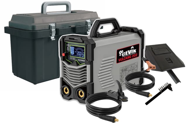 SOLDADOR INVERTER CEVIK PRO MMA 200 AMPERIOS CE-TITANIUM202