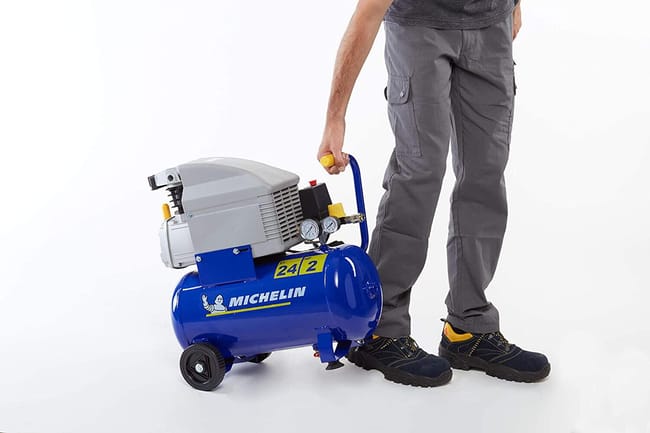 COMPRESOR MONOBLOCK 24LT. 2HP 8BAR MICHELIN CA-MB24