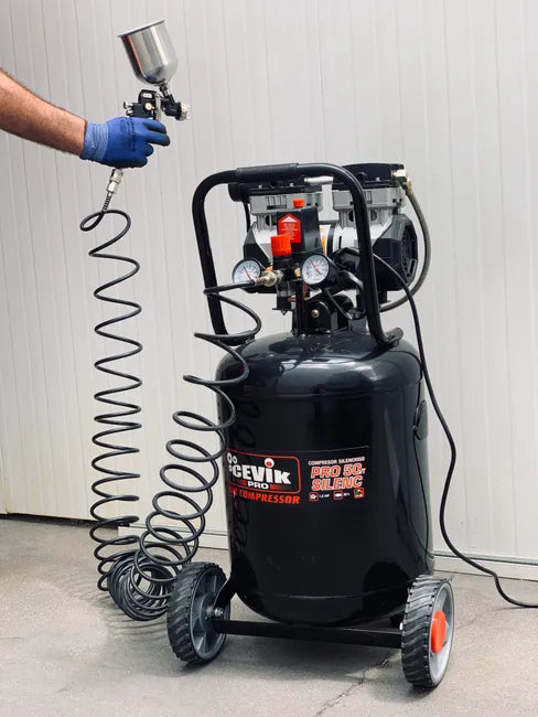 COMPRESOR SILENT VERTICAL 50L CEVIK PRO CA-PRO50SVT