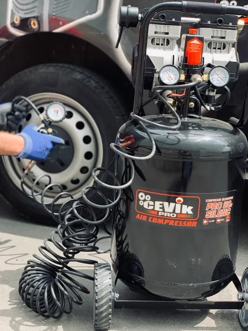 COMPRESOR SILENT VERTICAL 50L CEVIK PRO CA-PRO50SVT